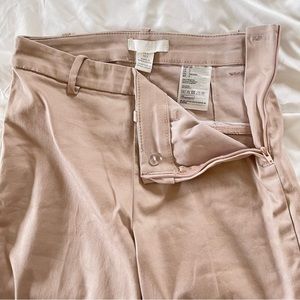 H&M dusty pink dress pants